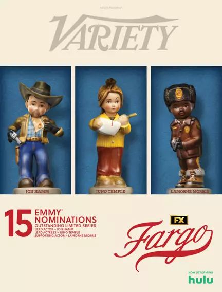 VARIETY magazine side cover 14 August 2024