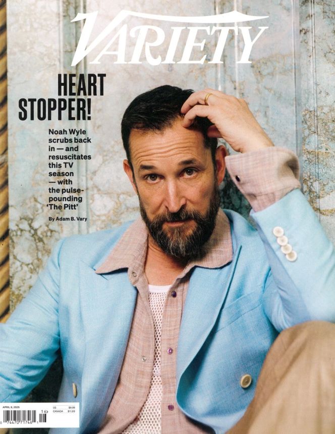 VARIETY magazine side cover 9 April 2025