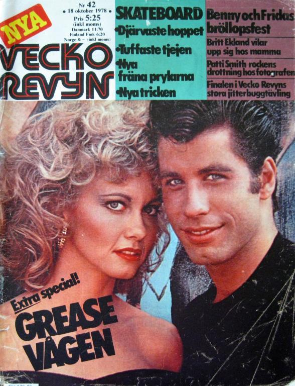 VECKO-REVYN magazine side cover Issue 42 18 October 1978