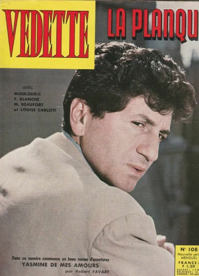 VEDETTE magazine cover Issue 108   1963