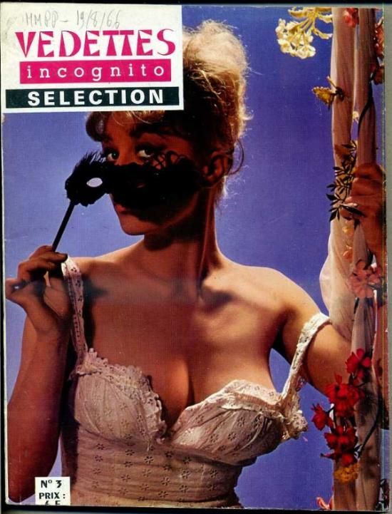 VEDETTES INCOGNITO SELECTION magazine cover Issue 3   1967