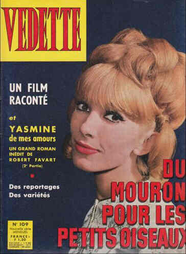 VEDETTE magazine cover Issue 109 January 1964