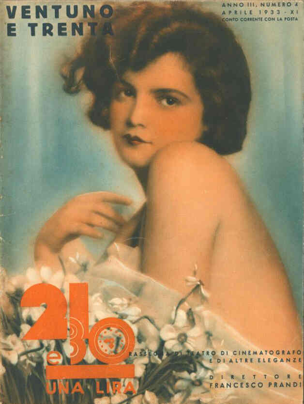 21 E 30 magazine cover Issue 4  April 1933