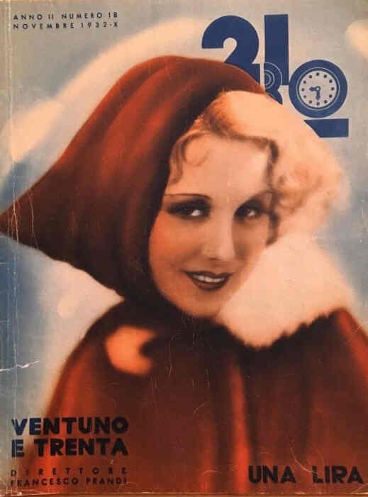 21 E 30 magazine side cover Issue 18  November 1932