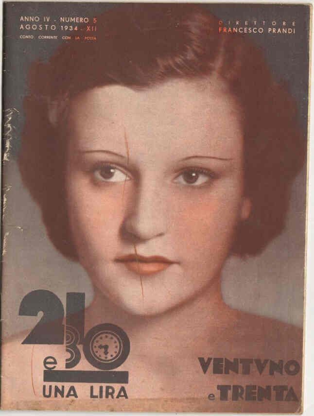 21 E 30 magazine side cover Issue 5  August 1934