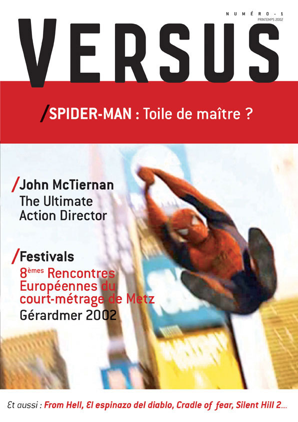 VERSUS magazine cover Issue 1 Spring 2002
