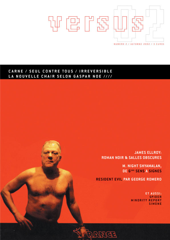 VERSUS magazine cover Issue 2 Autumn 2002