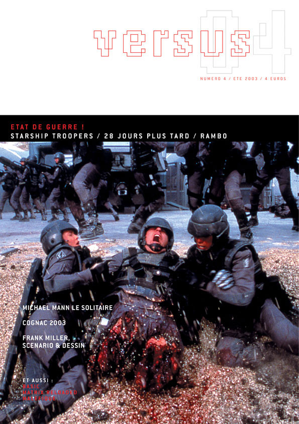 VERSUS magazine cover Issue 4 Summer 2003