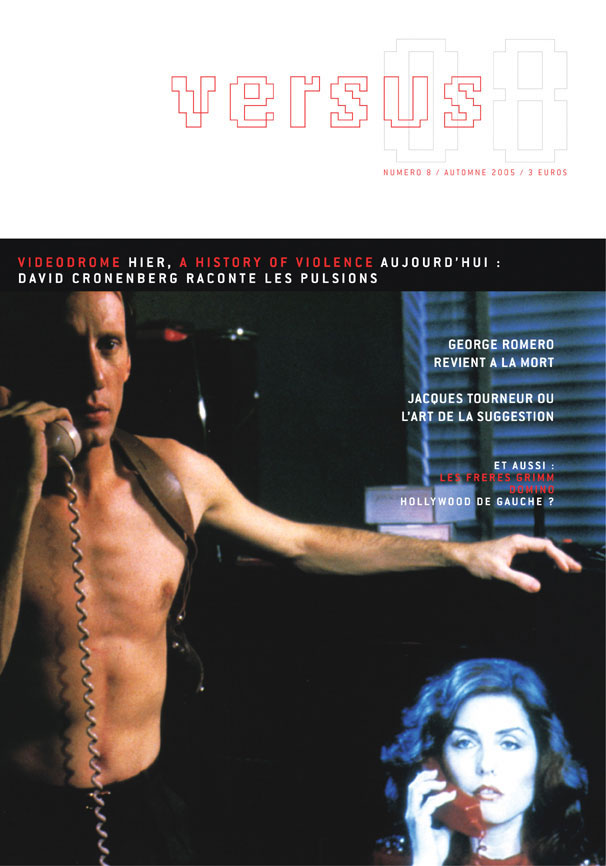 VERSUS magazine cover Issue 8 Autumn 2005