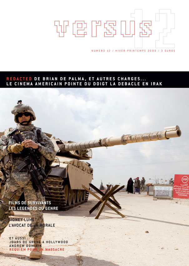 VERSUS magazine cover Issue 12 Winter-Spring 2008
