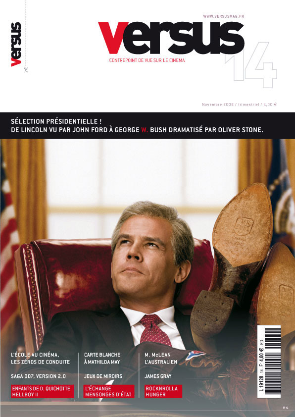 VERSUS magazine cover Issue 14 November 2008