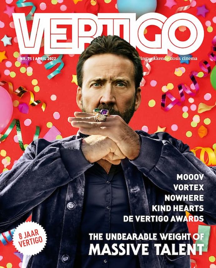 VERTIGO magazine side cover Issue 71  April 2022