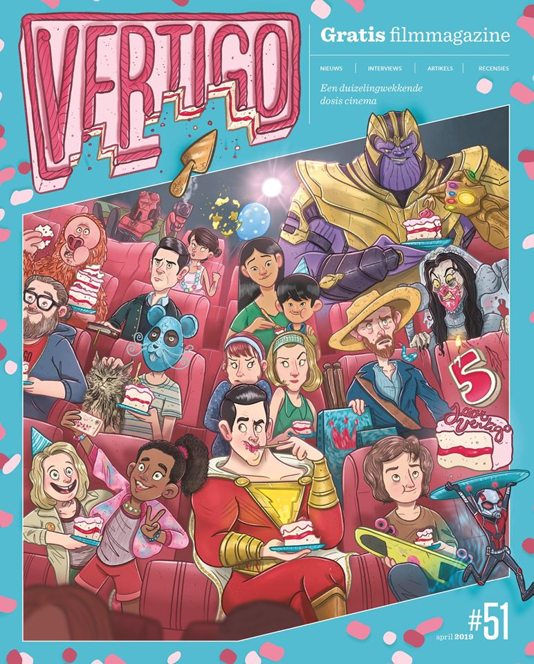 VERTIGO magazine cover Issue 51  April 2019