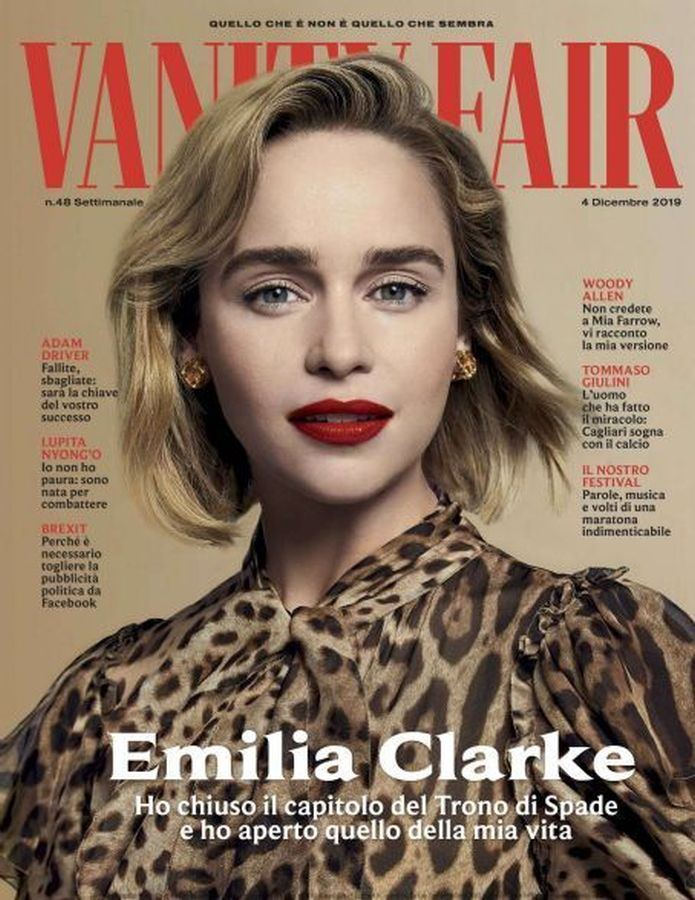 VANITY FAIR (Italy) magazine cover Issue 48 4 December 2019