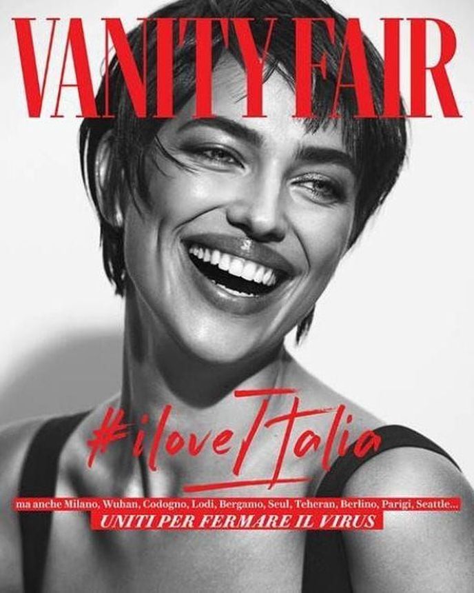 VANITY FAIR (Italy) magazine cover  April 2020
