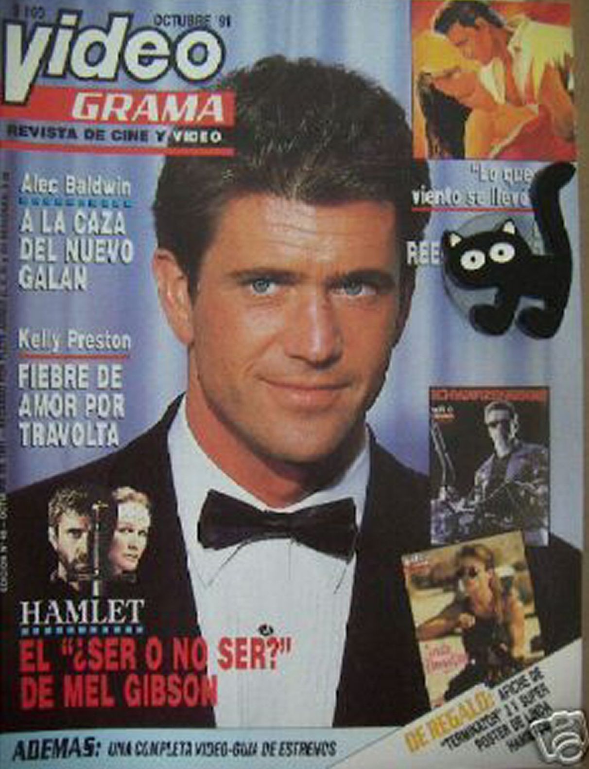 VIDEOGRAMA magazine cover  October 1991