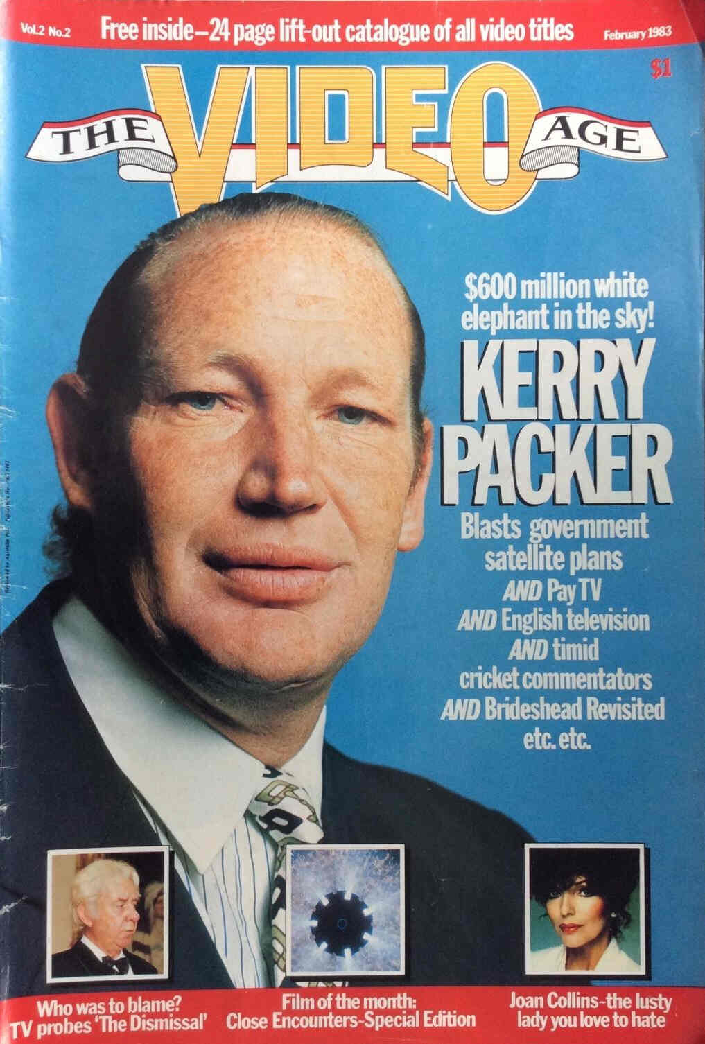 VIDEO AGE | THE magazine cover February 1983