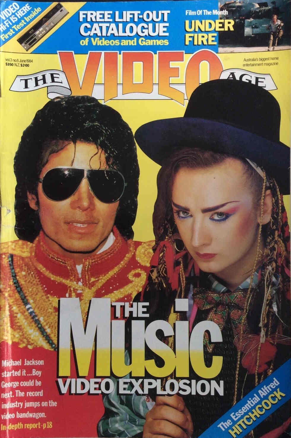 VIDEO AGE | THE magazine cover June 1984
