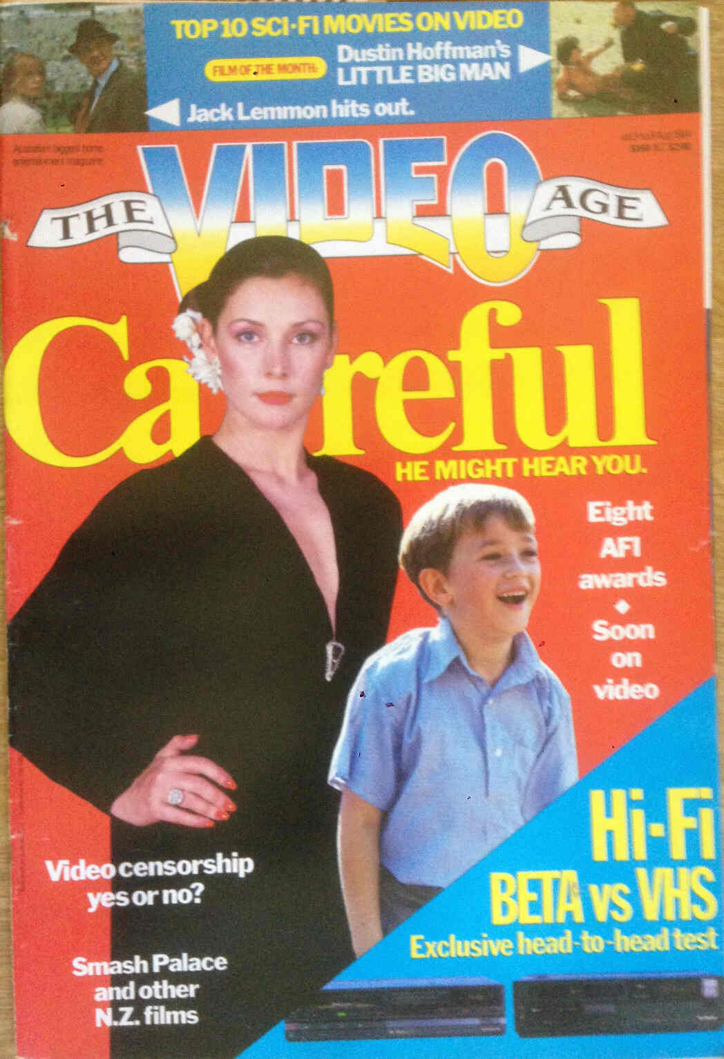 VIDEO AGE | THE magazine cover August 1984