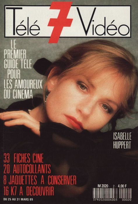 TELE 7 VIDEO magazine cover Issue 2 25 March 1989