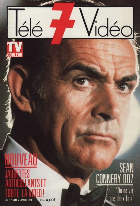 TELE 7 VIDEO magazine cover Issue 3 1 April 1989