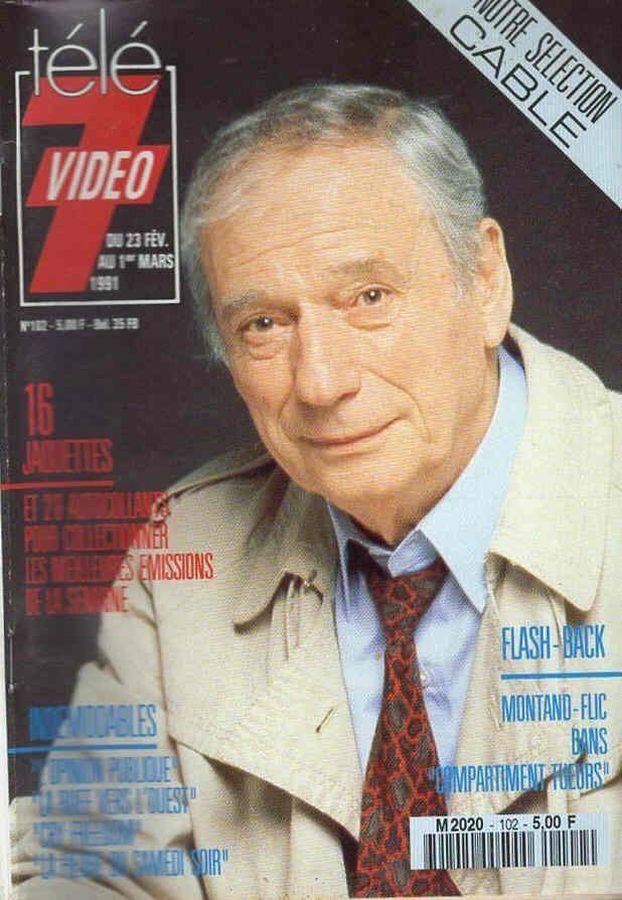 TELE 7 VIDEO magazine cover Issue 102 23 February 1991