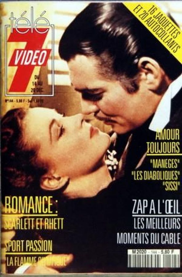 TELE 7 VIDEO magazine cover Issue 144 14 December 1991