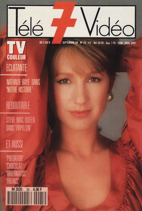 TELE 7 VIDEO magazine cover Issue 25 2 September 1989