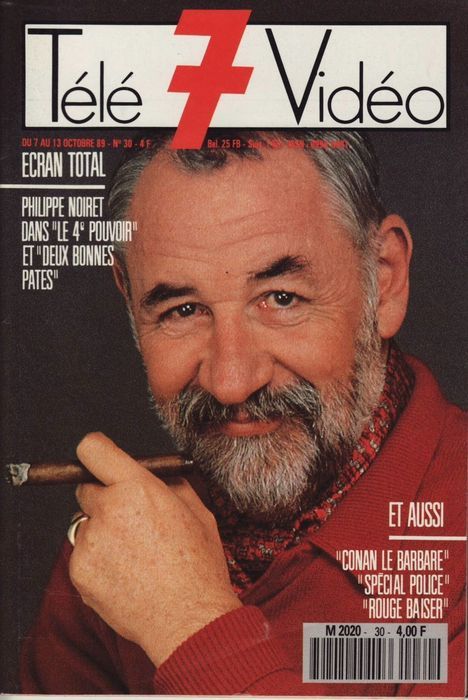 TELE 7 VIDEO magazine cover Issue 30 7 October 1989