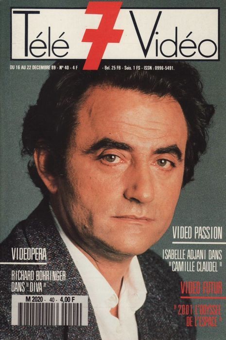 TELE 7 VIDEO magazine cover Issue 40 16 December 1989