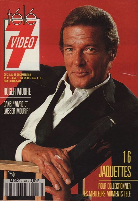 TELE 7 VIDEO magazine cover Issue 41 23 December 1989
