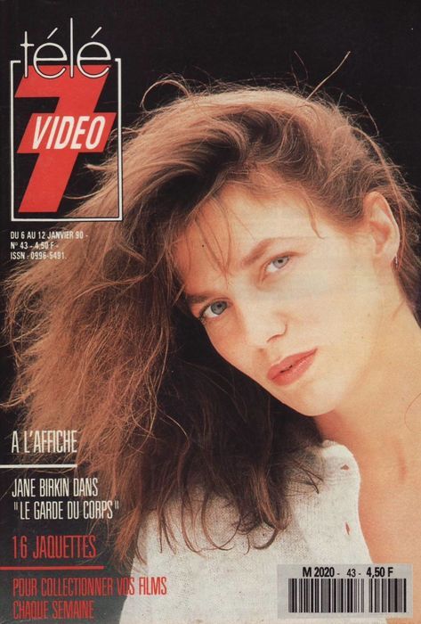 TELE 7 VIDEO magazine cover Issue 43 6 January 1990
