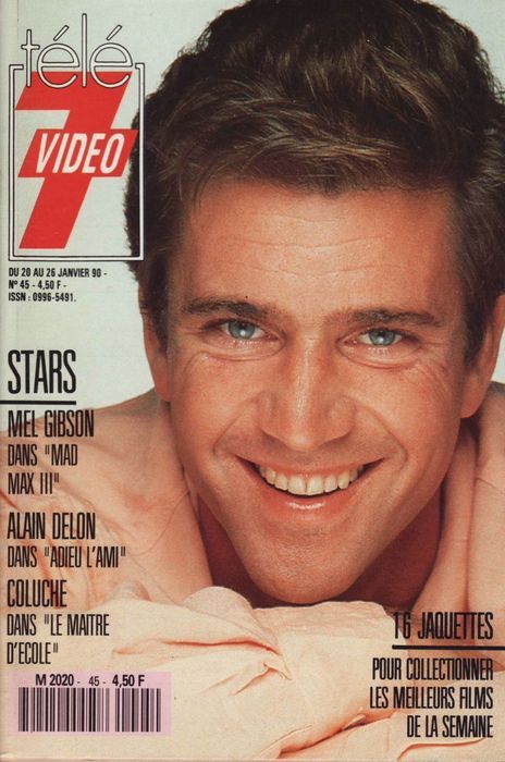 TELE 7 VIDEO magazine cover Issue 45 20 January 1990