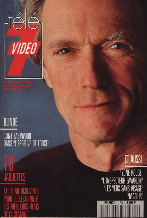 TELE 7 VIDEO magazine cover Issue 63 26 May 1990