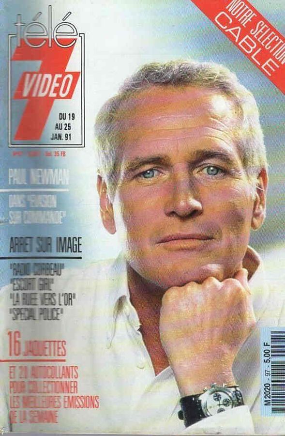 TELE 7 VIDEO magazine cover Issue 97 19 January 1991