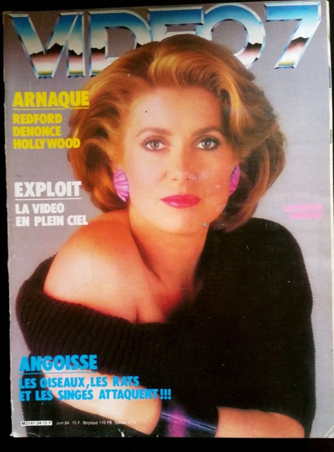 VIDEO 7 magazine side cover Issue 34 June 1984