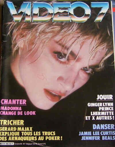 VIDEO 7 magazine cover Issue 60 October 1986