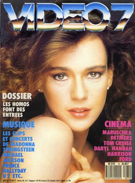 VIDEO 7 magazine side cover Issue 75 February 1988