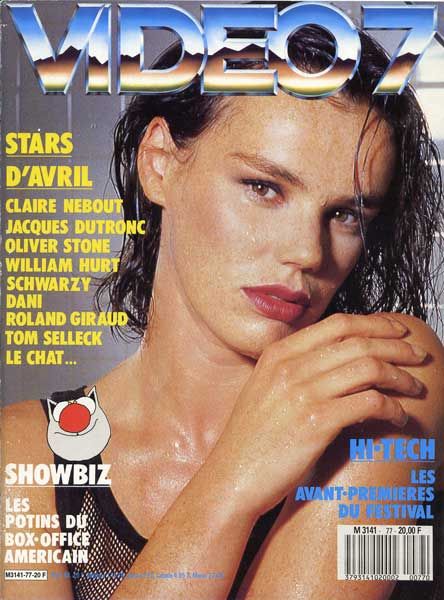 VIDEO 7 magazine cover Issue 77 April 1988