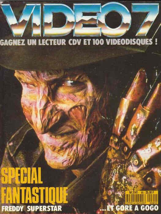 VIDEO 7 magazine cover Issue 85 January 1989