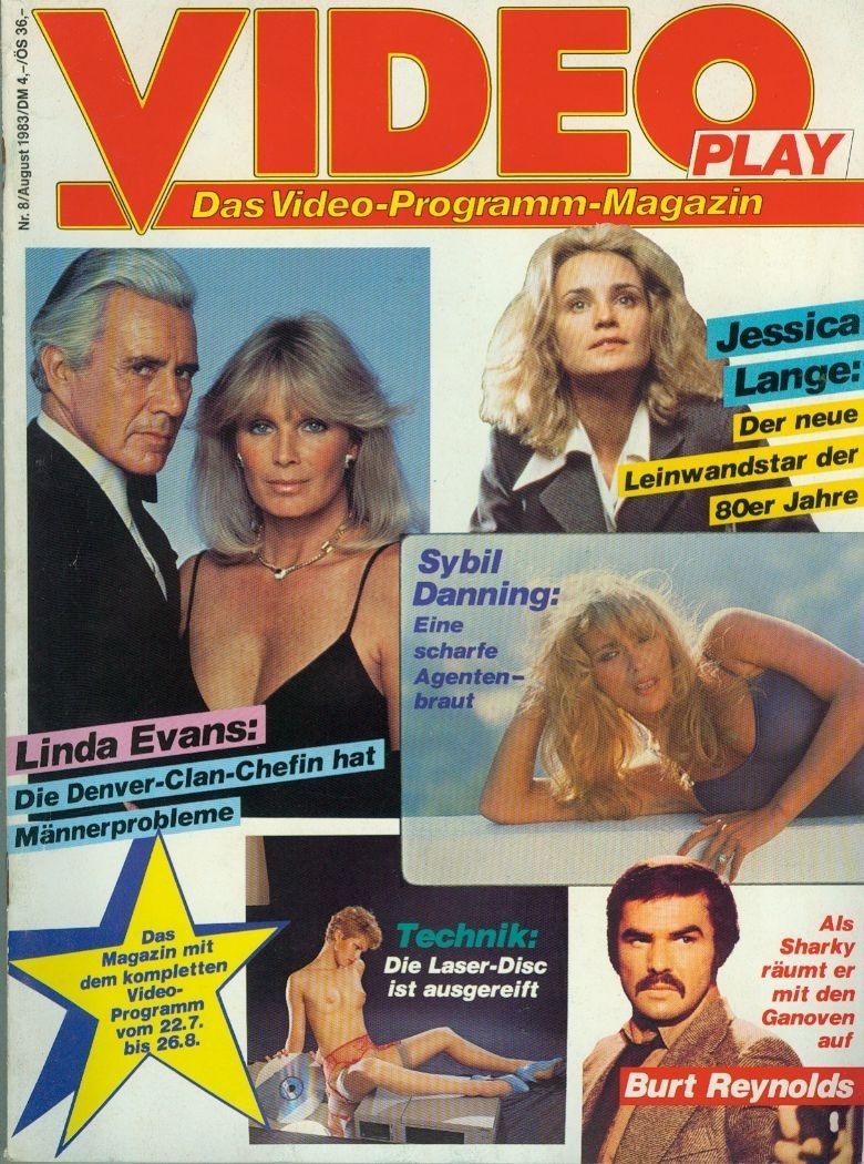 VIDEOPLAY/KINOTHEK magazine cover August 1983