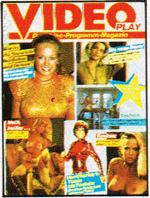 VIDEOPLAY/KINOTHEK magazine cover April 1984
