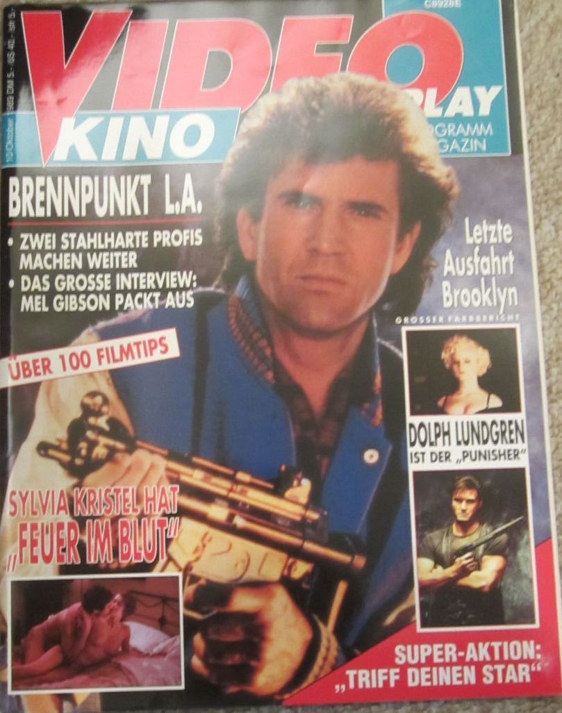 VIDEOPLAY/KINOTHEK magazine cover October 1989