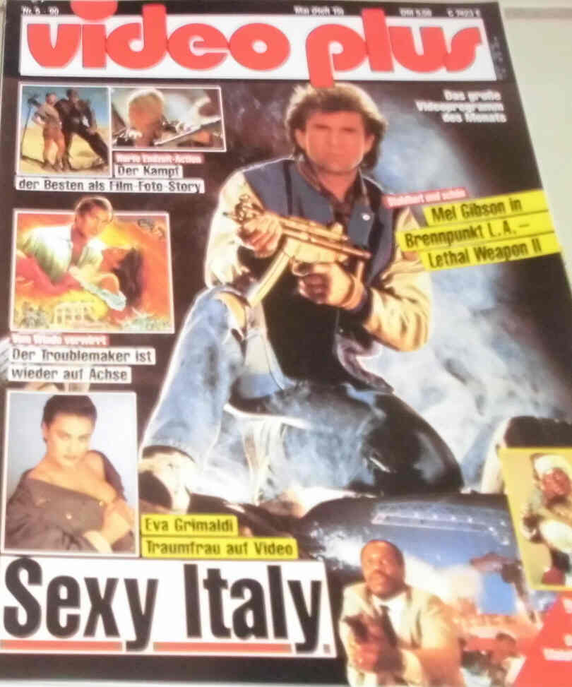 VIDEO PLUS magazine cover Issue 15 May 1990
