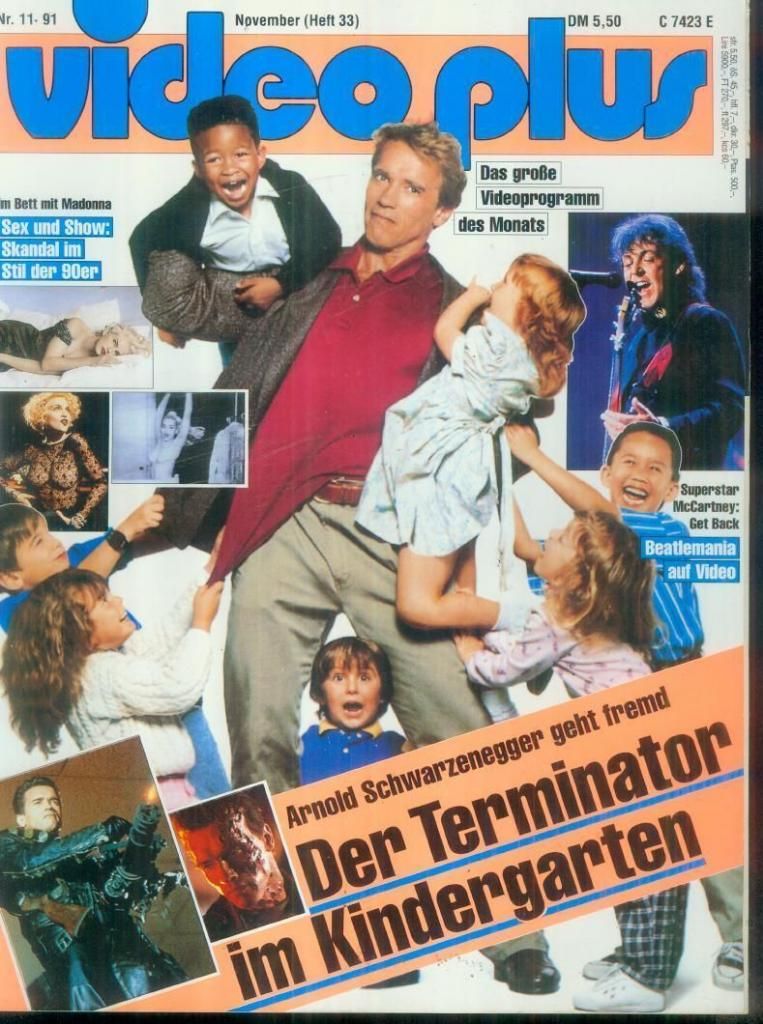 VIDEO PLUS magazine cover Issue 33 November 1991