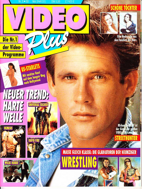 VIDEO PLUS magazine cover Issue 51 May 1993