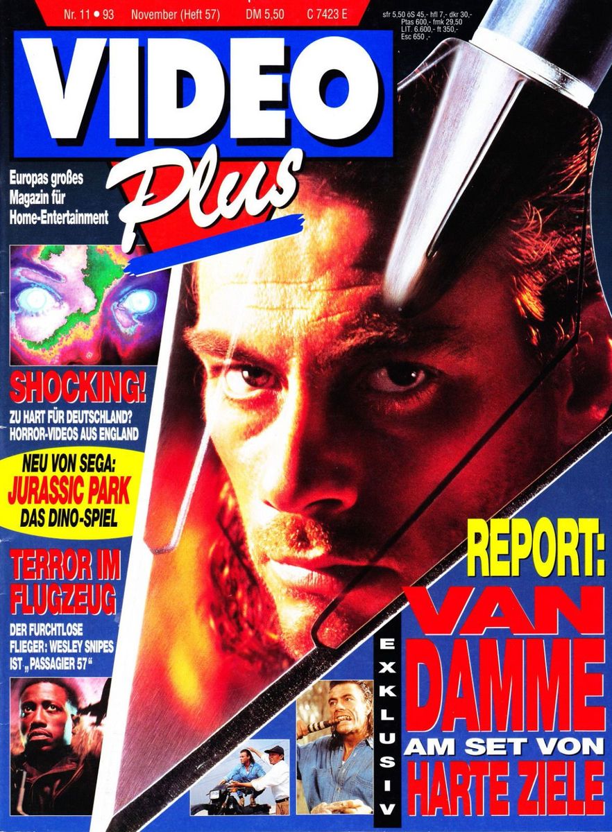 VIDEO PLUS magazine cover Issue 57 November 1993
