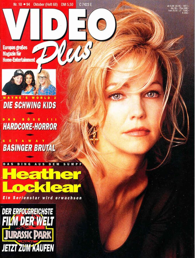 VIDEO PLUS magazine cover Issue 68 October 1994