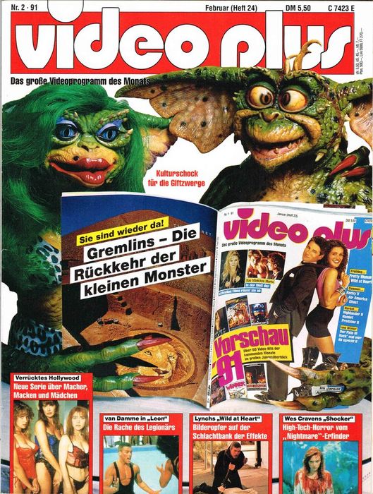 VIDEO PLUS magazine cover Issue 24 February 1991