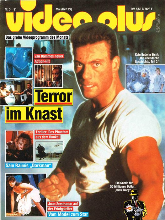 VIDEO PLUS magazine cover Issue 27 May 1991